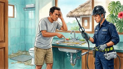 7 Tanda Saluran Air Tersumbat & Cara Mengatasinya